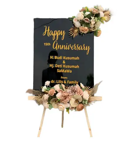 Papan Bunga Akrilik Prawatan